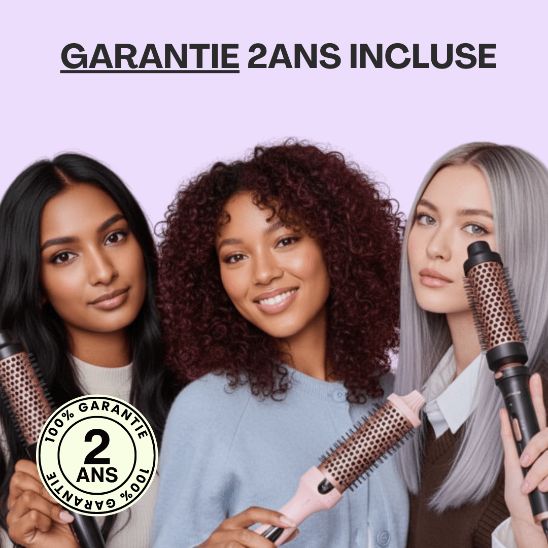 Brosse Chauffante céramique Ionique - Yumiko Hair