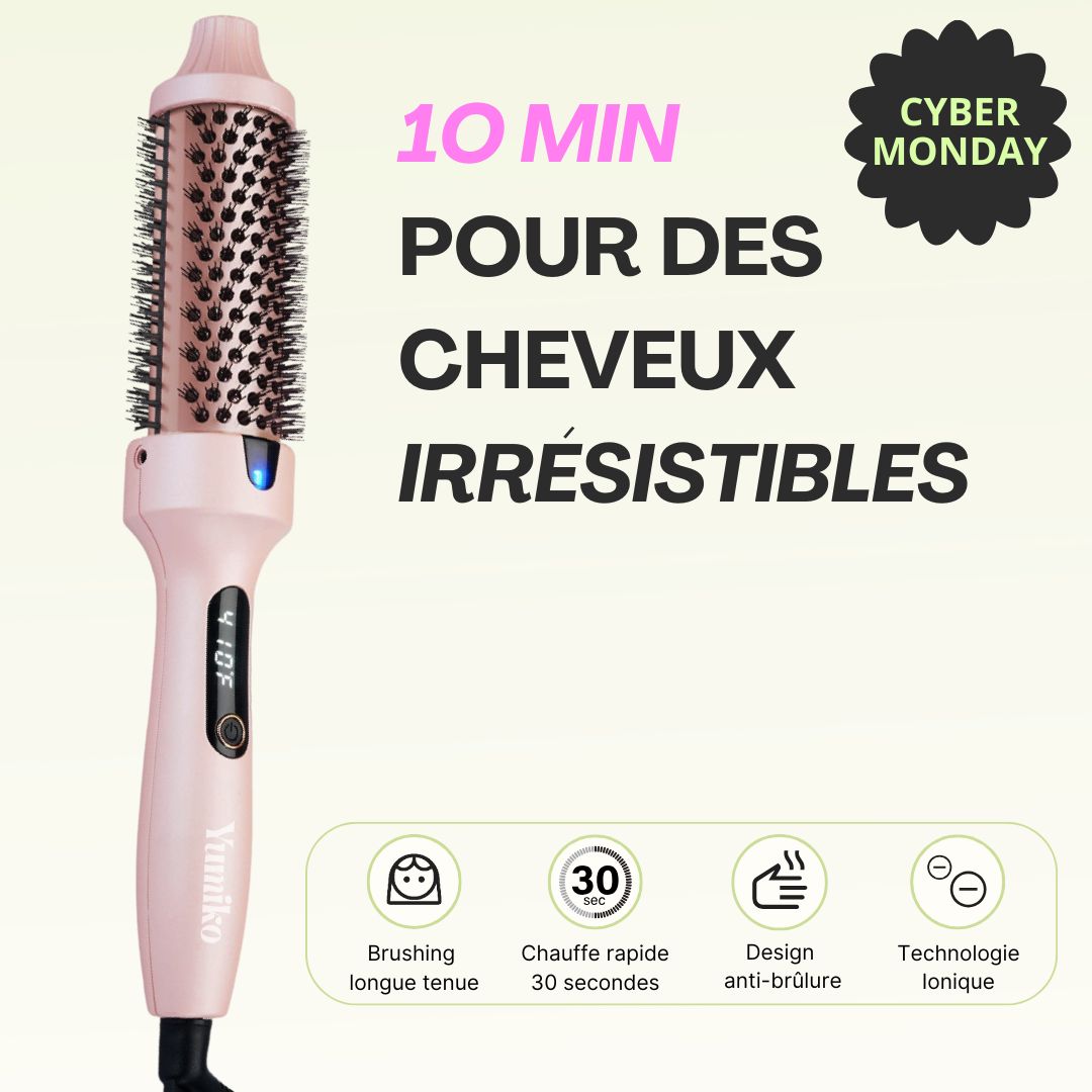 Brosse Chauffante céramique Ionique
